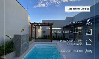 Imagem: Casa localizada no Vila Rica para venda