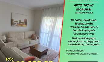 Imagem: Apartamento para venda tem 107 m² com 3