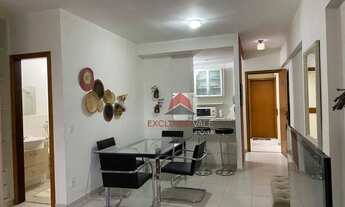 Imagem 7: Apartamento com 1 dormitório para alugar, 55 m² por R$ 4.151,00/mês - Jardim Aquarius - Sã