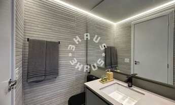 Imagem 4: Apartamento de 27m², com 01 suíte, sala integrada a cozinha, ar condicionado