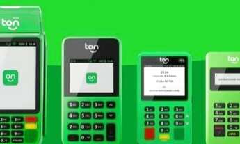 Imagem: Máquinas da Ton com as taxas mais baixas