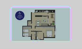 Imagem 5: Vila Luna - 2 Suítes 2 VAGAS