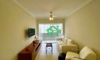 Imagem 2: Apartamento vista mar, 2 Dormitório (1 Suíte), Sacada, 1 vaga, Pitangueiras, Guarujá-SP