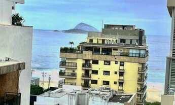 Imagem 3: Excelente apartamento em ótima localização, 165 m ², vista parcial Lagoa e Mar, frente Cou