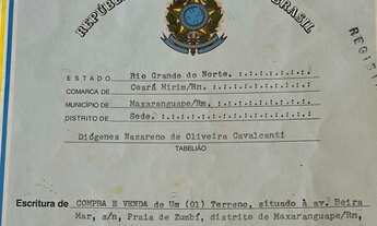 Imagem 4: Terreno Beira Mar praia de zumbi