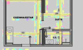 Imagem 4: APARTAMENTO À VENDA 1 QUARTO E UMA VAGA - AYA EMILIANO PERNETA
