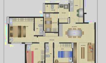 Imagem 6: Apartamento para venda com 97 metros quadrados com 3 quartos em Boa Viagem - Recife - PE