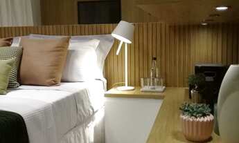 Imagem 2: Apartamento para venda tem 41 mt com varanda em condomínio completo