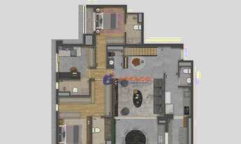 Imagem 2: Apartamento Duplex com 4 dormitórios à venda, 209 m² por R$ 6.727.000,00 - Bela Vista - Sã