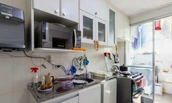 Imagem 6: Apartamento com 74m² de área útil, ampla sala, 3 dormitórios SEM suíte, 1 vaga de garagem