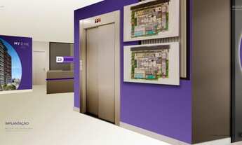 Imagem 3: Apartamento para venda com 26 m² com 1 quarto frente ao metrô Alto da Boa Vista