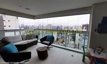 Imagem 2: Apartamento à venda na Vila Olímpia, condomínio MOMENTO, 210 m2, 03 suítes, varanda gourme