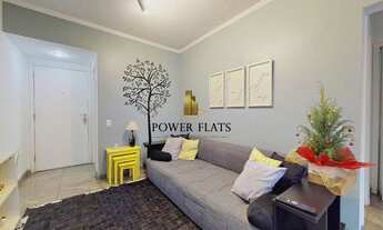 Imagem 4: Flat para venda possui 60 metros quadrados com 2 quartos em Moema - São Paulo - SP