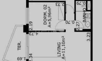 Imagem 2: EDGE - VILA OLÍMPIA - Venda - 65 m² - 2 Suítes - 1 Vaga