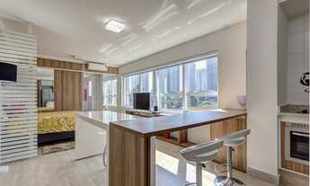 Imagem 2: Apartamento pronto de 40 M² com 1 dormitório e 1 vaga. No Brooklin