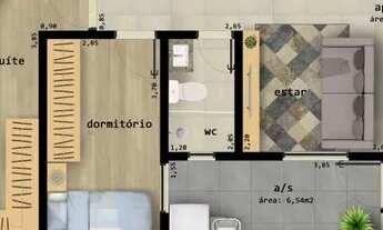Imagem 3: Apartamento à venda 2 quartos 1 suíte 1 vaga Di Lorenzo III Vila Curuçá - Santo André - SP