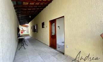 Imagem 5: Casa para venda tem 120 metros quadrados com 3 quartos sendo 1 suíte, com piscina no satél