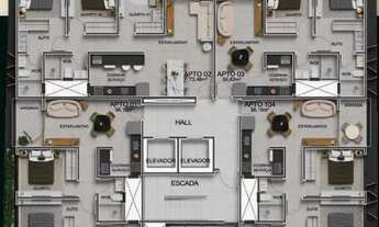 Imagem 4: Apartamento em Manaíra 02 quartos, sendo 1 suíte e com varanda