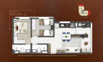 Imagem 2: Apto. com 47 á Venda em Parque Mandaqui - São Paulo - SP