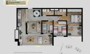 Imagem 3: Reserva Caminhos da Lapa na R. Fortunato Ferraz, 280. Apartamento à venda 91 m², varanda g