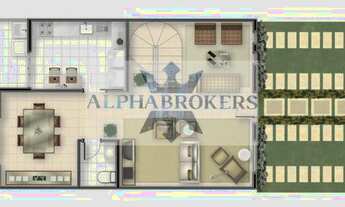 Imagem 4: Casa de condomínio sobrado para venda com 87 metros quadrados com 3 quartos