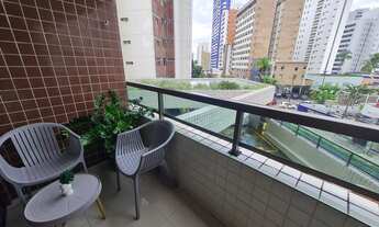 Imagem 5: Apto 100m2, nascente, 3 qtos 1 ste mobiliado e equipado, área de lazer completa, 2 vagas