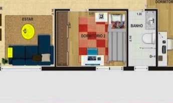 Imagem 4: Apto. com 33,80 m2. à Venda em Vila Guilherme - São Paulo - SP