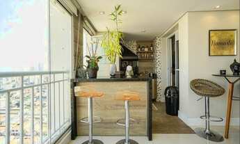 Imagem 5: Apartamento com 3 dormitórios para alugar, 122 m² por R$ 7.100,00/mês - Vila Regente Feijó