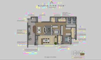 Imagem 3: Apartamento na Vila Mariana de 131 M² com 3 suítes e lavabo