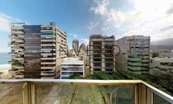 Imagem 3: Apartamento para venda tem 192 metros quadrados com 4 quartos em Leblon - Rio de Janeiro