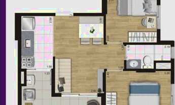 Imagem 2: Sacomã - Aptos 2 dorm. Varanda e Vaga a 258 mil