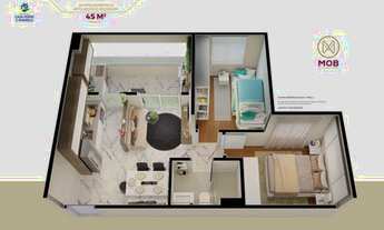 Imagem 7: Apartamento para venda possui 45 metros quadrados com 2 quartos em Vila Aricanduva - São P