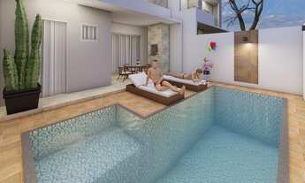 Imagem 7: SOBRADO NO TROPICAL III- SUÍTE, 2 QTOS, ESPAÇO GOURMET, 3 WC, 2 VAGAS, PISCINA, a/c-150m²