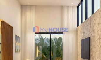 Imagem 6: Casa térrea alto padrão no Alphapark, 245m², 4 suítes, piscina, área gourmet e acabamento