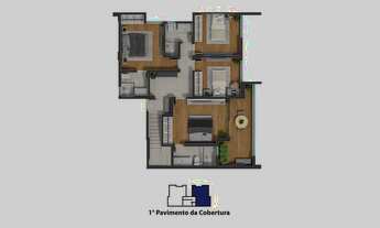 Imagem 5: Cobertura com 4 quartos no Jardim Laranjeiras