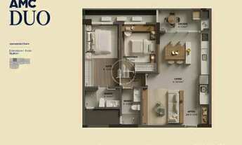 Imagem 4: Apartamento 2 Quartos com 2 Suítes e 86m² - Campinas