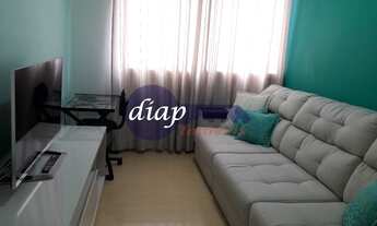 Imagem 7: Apartamento com 58 m² distribuídos em 2 dormitórios, sala, cozinha, banheiro, lavanderia e