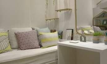 Imagem 4: Apartamento para venda tem 41 mt com varanda em condomínio completo