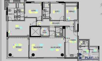 Imagem 2: Apartamento com 3 dormitórios à venda, 170 m² por R$ 3.700.000,00 - Vila Madalena - São Pa