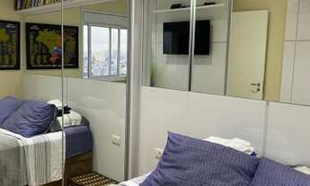 Imagem 7: Lindo apto a venda de 70 metros quadrados decorado no bairro do Tatuapé-SP