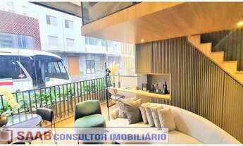 Imagem 4: Apartamento de 1 dormitório com uma vaga com 36 metros com mezanino a 800metros do metro c