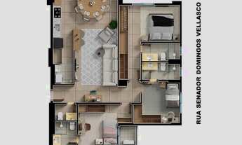 Imagem 4: 2 Suítes ou 3 Suítes - De frente Parque Areião - St. Pedro Ludovico