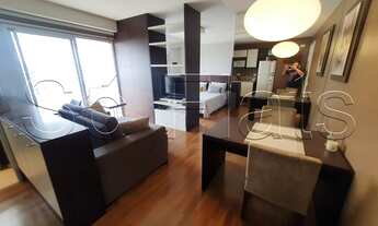 Imagem 2: Flat para aluguel com 45 metros quadrados com 1 quarto em Cidade Monções - São Paulo - SP