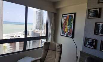 Imagem 5: EDF Beach Class Residence, boa viagem,54m, vista p/ mar, nascente, 2 Quartos sendo 1 suíte