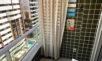 Imagem 3: EDF STRAUSS 45m² | Quarto e Sala | Varanda | Mobiliado