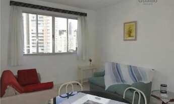 Imagem 3: Alugo Apartamento mobiliado de 1 dormitório e vaga de garagem no Gonzaga em Santos