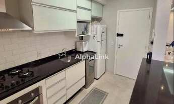 Imagem 7: Apartamento com 2 dormitórios para alugar, 79 m² por R$ 9.340,97/mês - Alphaville - Baruer