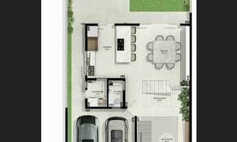 Imagem 7: Sobrado duplex 191m2 alto padrão em Colombo, 3 dormitórios, suíte, sacada, churrasqueira