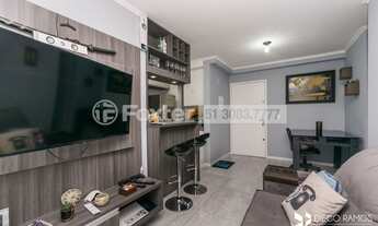 Imagem 7: Apartamento semi-mobiliado de 49m² com 2 dormitórios, vaga e infra completa no Morada Casc