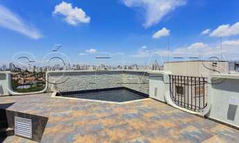 Imagem 4: Cobertura em Moema com 187m², 02 dorms e varanda com Piscina